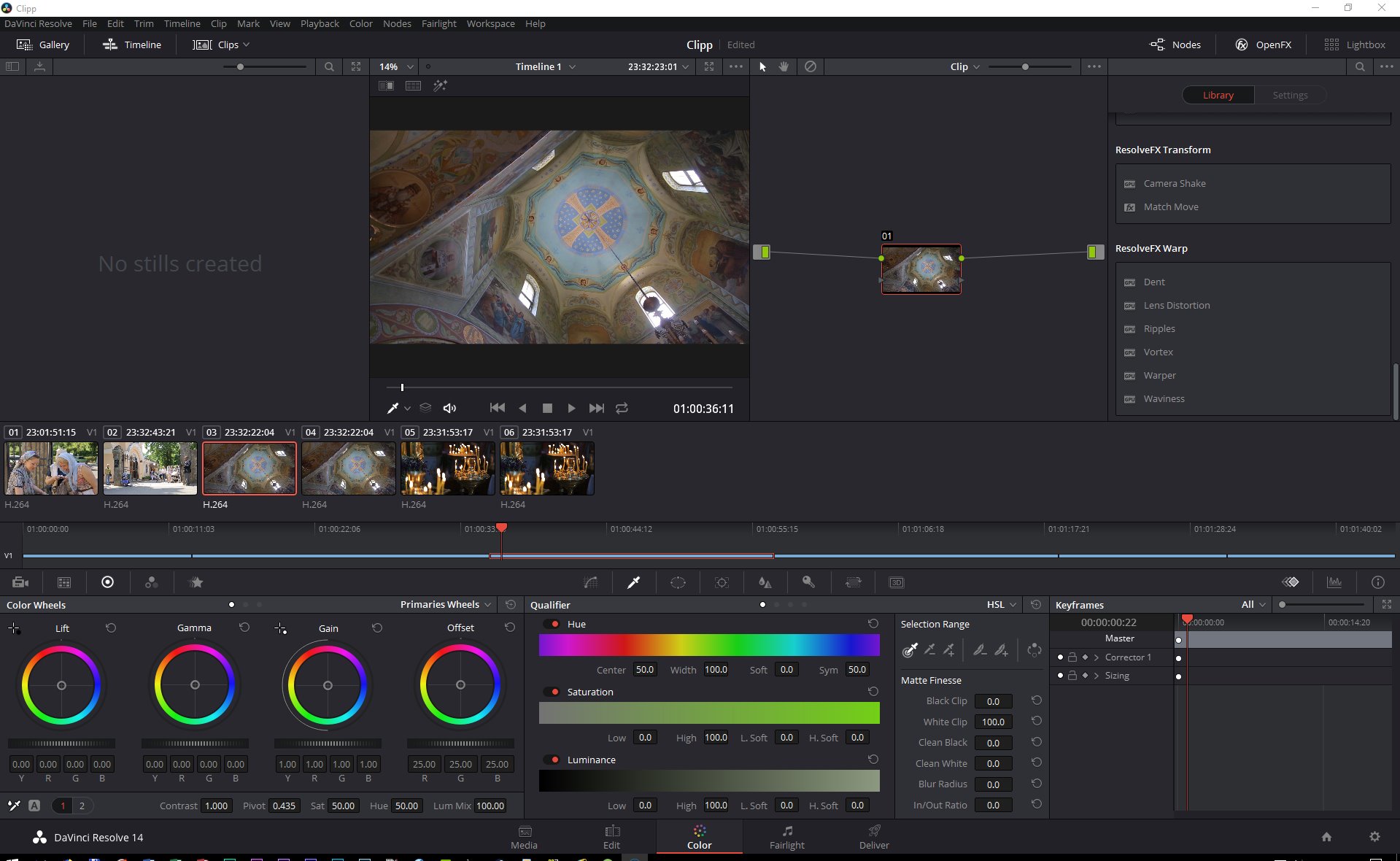 Как в davinci resolve вставить картинку в видео