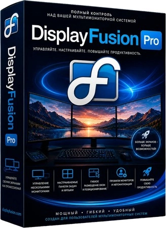 Управление обоями рабочего стола DisplayFusion Pro + Portable + MSI 12.1