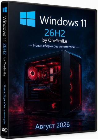 Windows 11 26H2 Build 26340.9233 с лаунчером by OneSmiLe