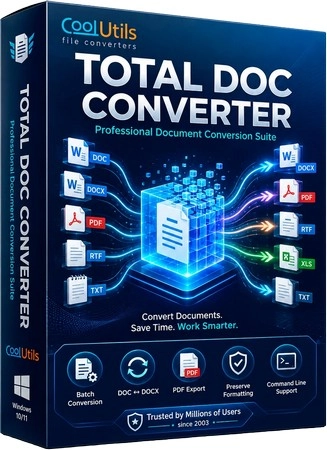 Конвертер Doc файлов CoolUtils Total Doc Converter 5.1.0.196 RePack 7997