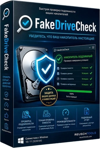 Проверка флешки FakeDriveCheck 4.77 Portable