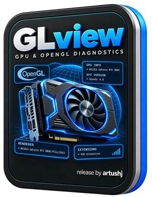 Диагностика видеокарты GLview Extensions Viewer 7.4.10
