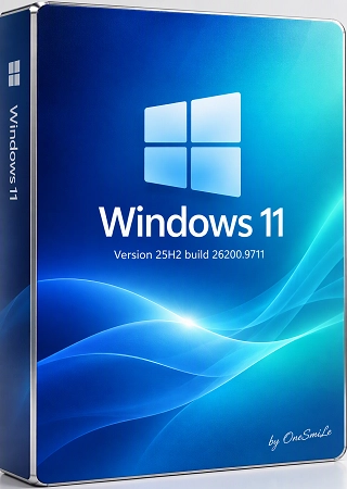 Windows 11 25H2 Build 26200.9711 by OneSmiLe