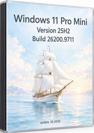 Windows 11 Pro 25H2 Build 26200.9711 Mini